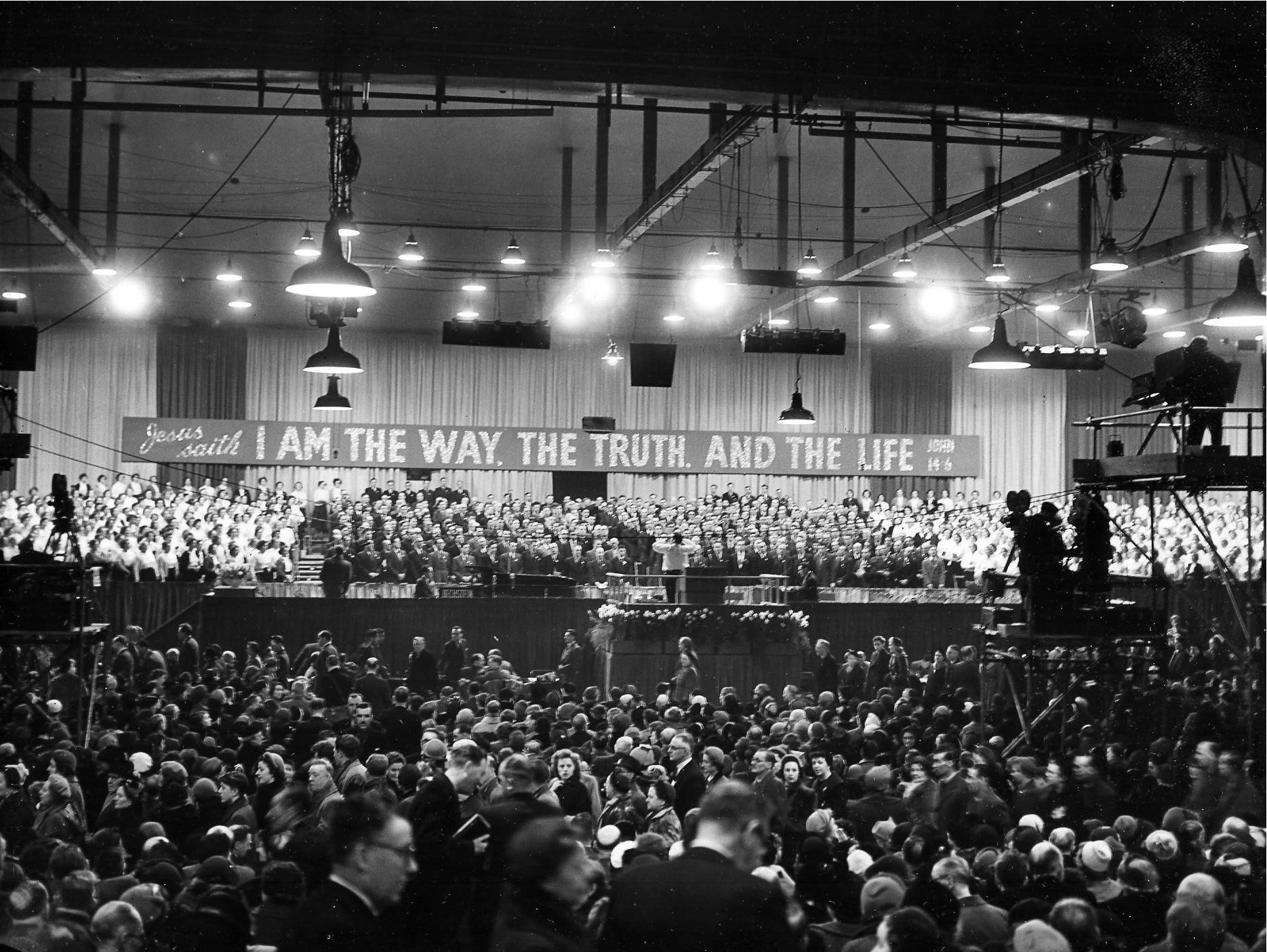 When Glasgow played host to Billy Graham - and 100,000 turned up to hear him preach