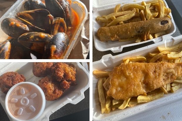 Takeaway review of Old Salty's in Glasgow's Byres Road