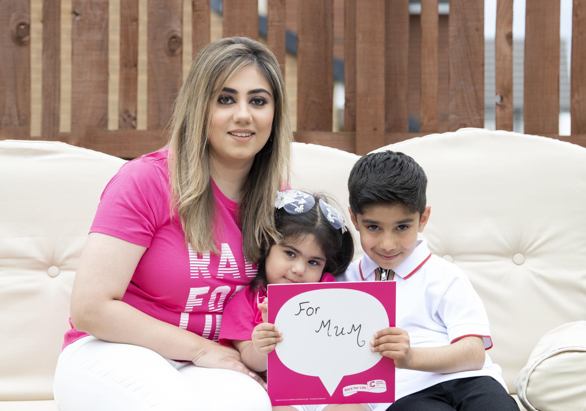 Glasgow Mum who was told she might not have children will start Cancer Research UK Race For Life