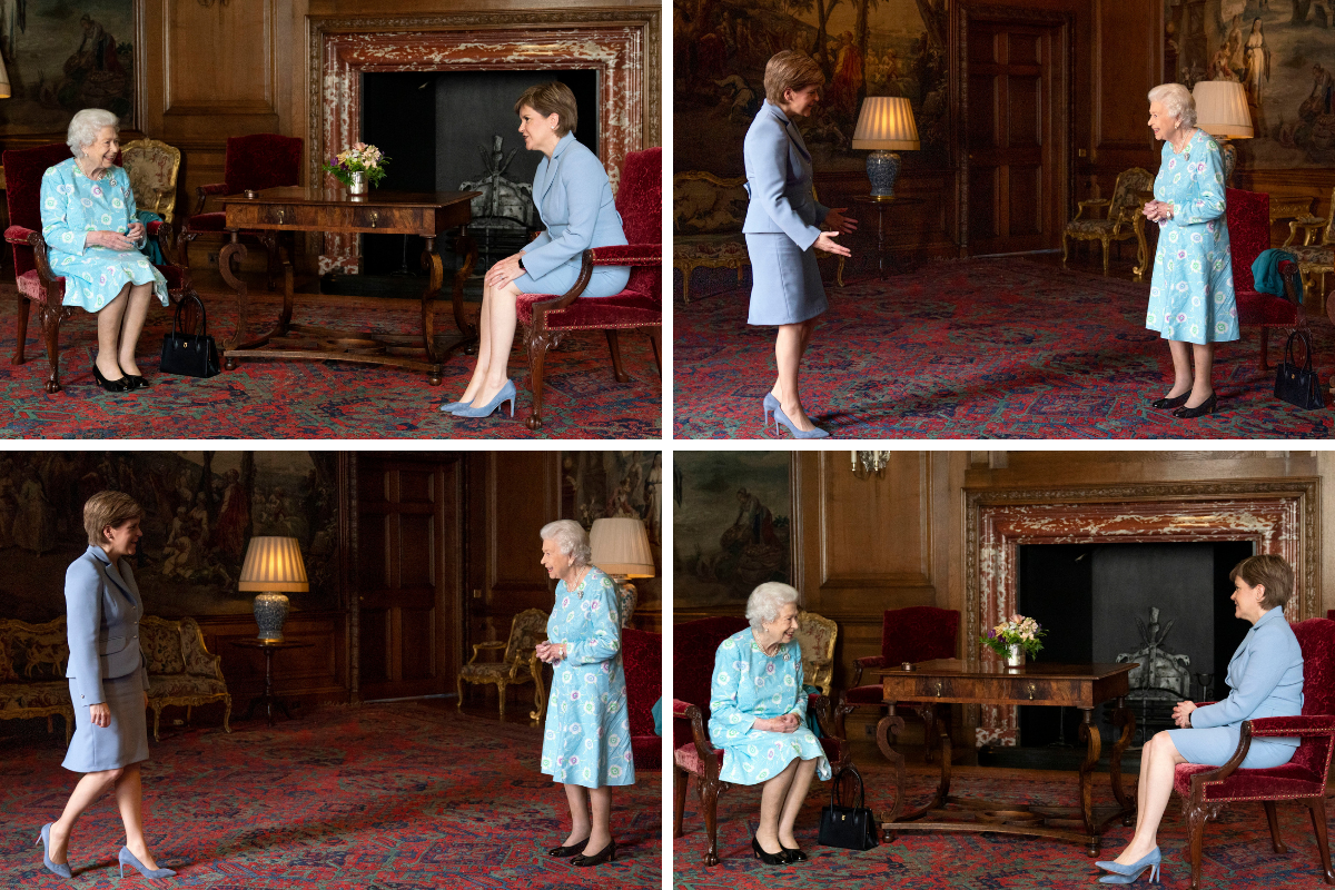 Queen meets Nicola Sturgeon in Scotland for first time after Prince Philip's death