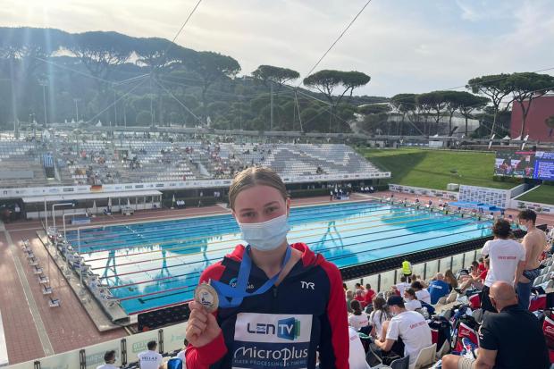 Meet the Bishopbriggs swimmer who has won gold at the European Junior Championships