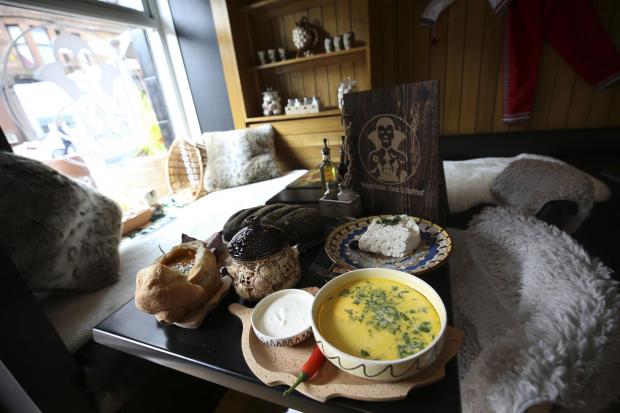 Glasgow Times: A selection of the traditional Transylvanian food on offer at Transylvania Food and Coffee in Tollcross