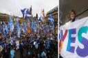 LIVE: Thousands expected at Scottish independence rally in George Square