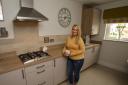 Cheryl Johnston in her kitchen