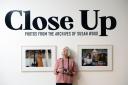 GLASGOW, SCOTLAND - FEBRUARY 24: US photographer Susan Wood poses for a photograph at the Lighthouse to launch the first ever exhibition of her work which saw her at the heart of US culture and counter-culture in the 60s and 70s, including being on-set on