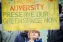 Save Paisley’s Green Space demo takes place to oppose UWS housing development