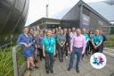 Glasgow Science Centre CEO Stephen Breslin with staff