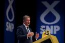 Keith Brown, Depute Leader of the Scottish National Party during the SNP conference at The Event Complex Aberdeen (TECA) in Aberdeen, Scotland. Picture date: Saturday October 8, 2022. PA Photo. See PA story POLITICS SNP. Photo credit should read: Andrew