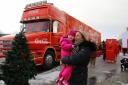 Coca-Cola Christmas Truck Tour makes a stop at Glasgow shopping centre
