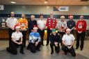 Junior sailors, submariners and marines in Glasgow given festive treat