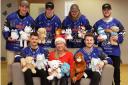 Popular ice hockey team bring teddy bear tradition to Glasgow charity