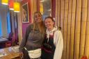 Stacey Solomon spotted at café near Glasgow while filming BBC series