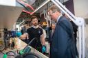 Alister Jack MP met with researchers to find out about new projects