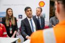 UK Prime Minister Rishi Sunak during his visit to Shell St Fergus Gas Plant in Peterhead earlier this week