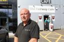 Gary Rodden who runs the Fairway Cafe on Lister Street