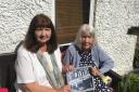 Carol with her mum, Jane, who has fond memories of working in Glasgow