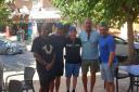Rangers legend reunites with former teammates in holiday snap