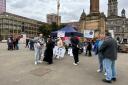Demonstration staged in George Square to protest Low Emission Zone