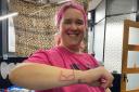 Maryanne Scott got a Tickled Pink tattoo