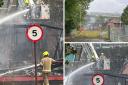 Shocking images show former Glasgow nursery destroyed by fire