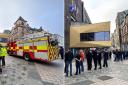 City centre Primark and Greggs evacuated as fire crews pictured on scene