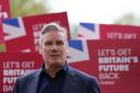 Labour leader Sir Keir Starmer has sought to tread a fine line on backing Israel on self-defence, as well as the rights of the Palestinian people (Joe Giddens/PA)