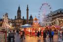 Glasgow Christmas market in George Square