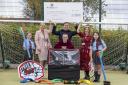 North Glasgow primary school receive a huge donation to upgrade sports gear