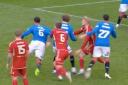 Rangers were awarded a penalty in injury time