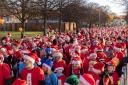 Picture from last year's Santa Dash