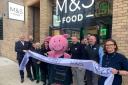 M&S mascot Percy the Pig marks opening of new store in Glasgow's Southside