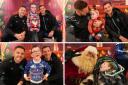 Rangers stars Jack Butland and Borna Barisic surprise fans at Christmas party