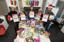 Glasgow school teachers collect toys to donate to children for Christmas