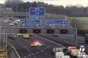 999 crews close part of busy motorway due to incident