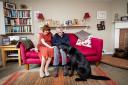 Jon and Jeanette King with dementia dog Lenny.