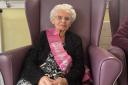 Minnie Campbell celebrated her 104th birthday on Wednesday, February 21
