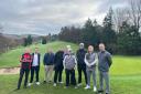 Members of Overtoun Golf Club at Dalmuir Municipal Golf Course