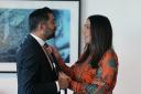 Humza Yousaf and his wife Nadia El-Nakla are expecting a baby
