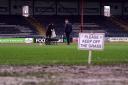 The fixture was called off 90 minutes before kick-off due to a waterlogged pitch