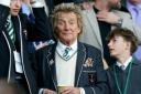 Sir Rod Stewart swings by Glasgow hotel for snap with 'local legend'