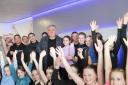 SUCH A BUZZ: MP John Nicolson this week visited Just Dance Elite Dance Centre in Sauchie to celebrate its continued success and expansion