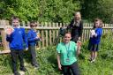 Housebuilder Bewley Homes donated £250 of wildflower seed kits for Overton Primary School pupils
