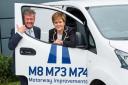 First Minister Nicola Sturgeon with Keith Brown, Cabinet Secretary for Economy, Jobs and Fair Work