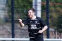 Glencairn v Kirriemuir Thistle...Glencairn's Liam Gormley celebrates after opening the scoring...Picture Robert Perry for The Herald and  Evening Times 23rd Sept  2017...