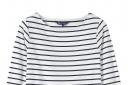 Long-sleeve Breton top, £28, Crew Clothing Company