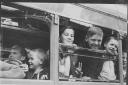 Evacuee children leaving Glasgow c 1940