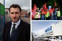 Labour MP Paul Sweeney shared his solidarity with striking Glasgow Airport workers.
