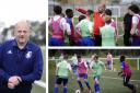 Glasgow football academy welcomes coaches from top European club
