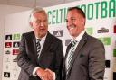 Celtic chairman Peter Lawwell and manager Brendan Rodgers have addressed the club's healthy financial position.