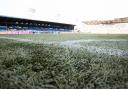 The pitch at Rugby Park